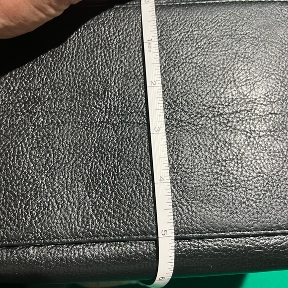 Cole Haan Black Leather Tote - Picture 7 of 13